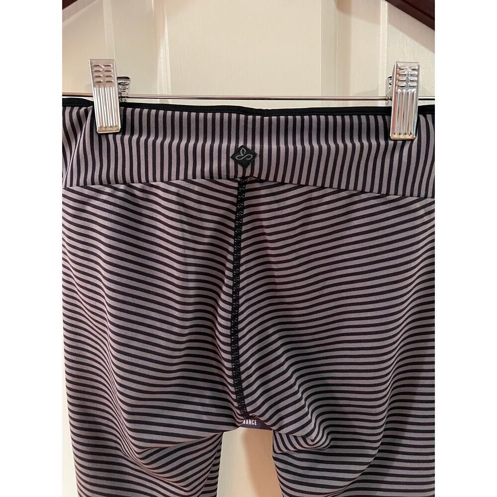 Prana Black Stripe Sapphire Legging NWT Sz. XS - Picture 8 of 8